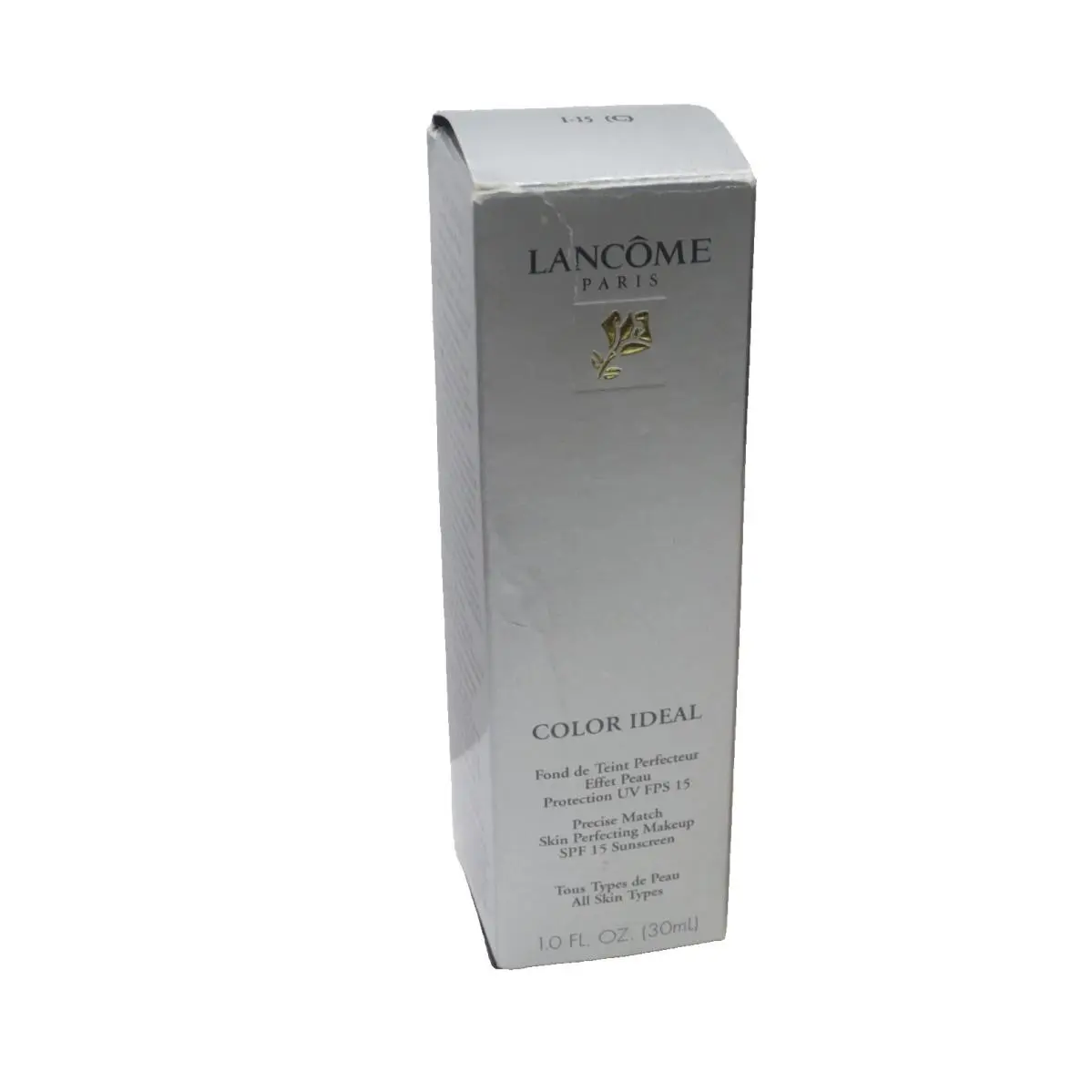 Lancome Color Ideal Precise Match Skin Perfecting Makeup SPF15 IV-40 N 1OZ