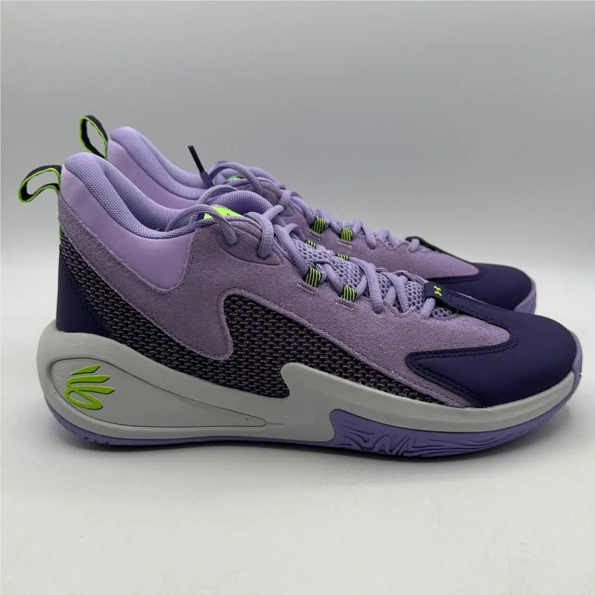 Under Armour Curry 3Z 25 Sde Shoes Men Size 11 Purple Violet 6000750-538