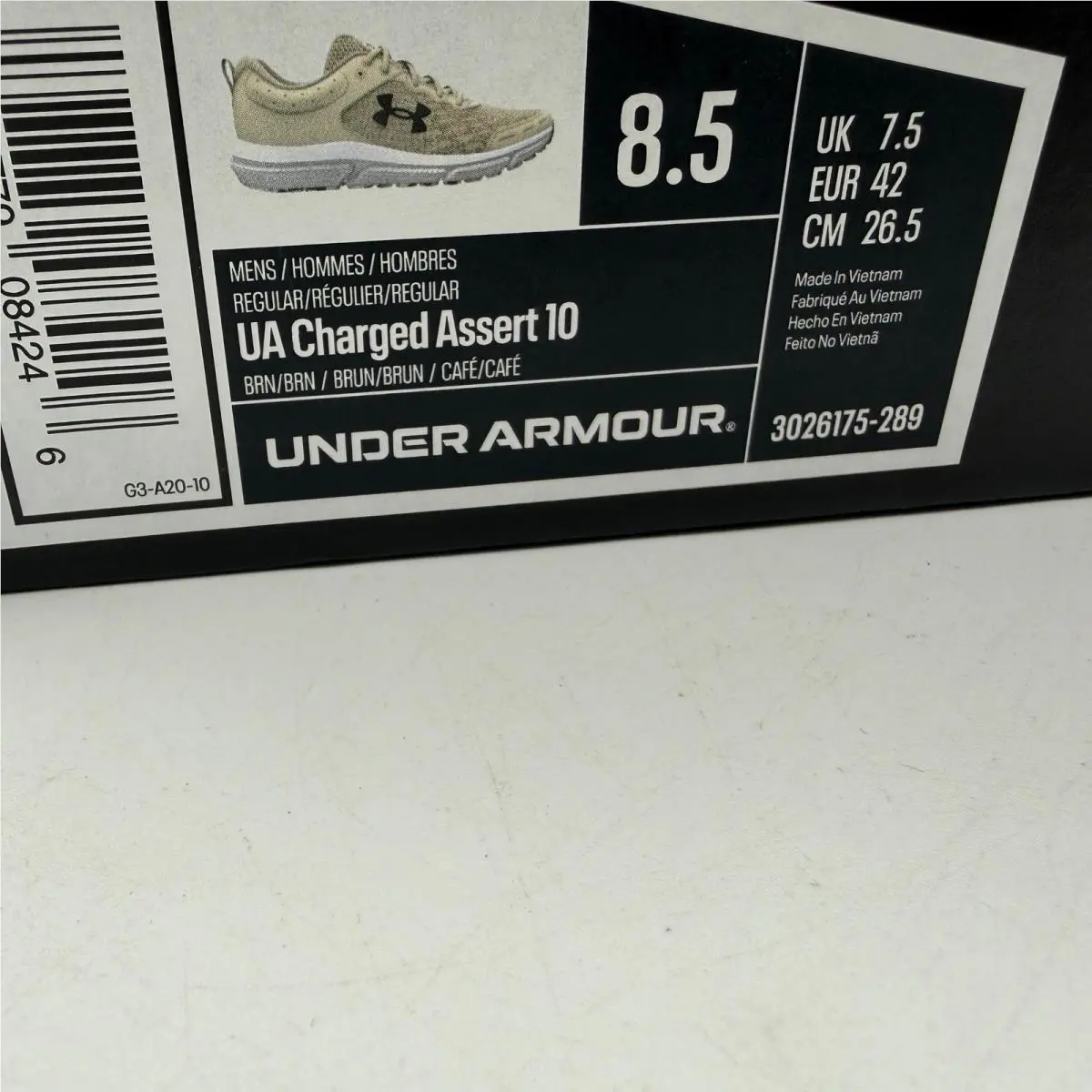 Under Armour shoes - Under Armour Charged Assert 10 - Brown 0