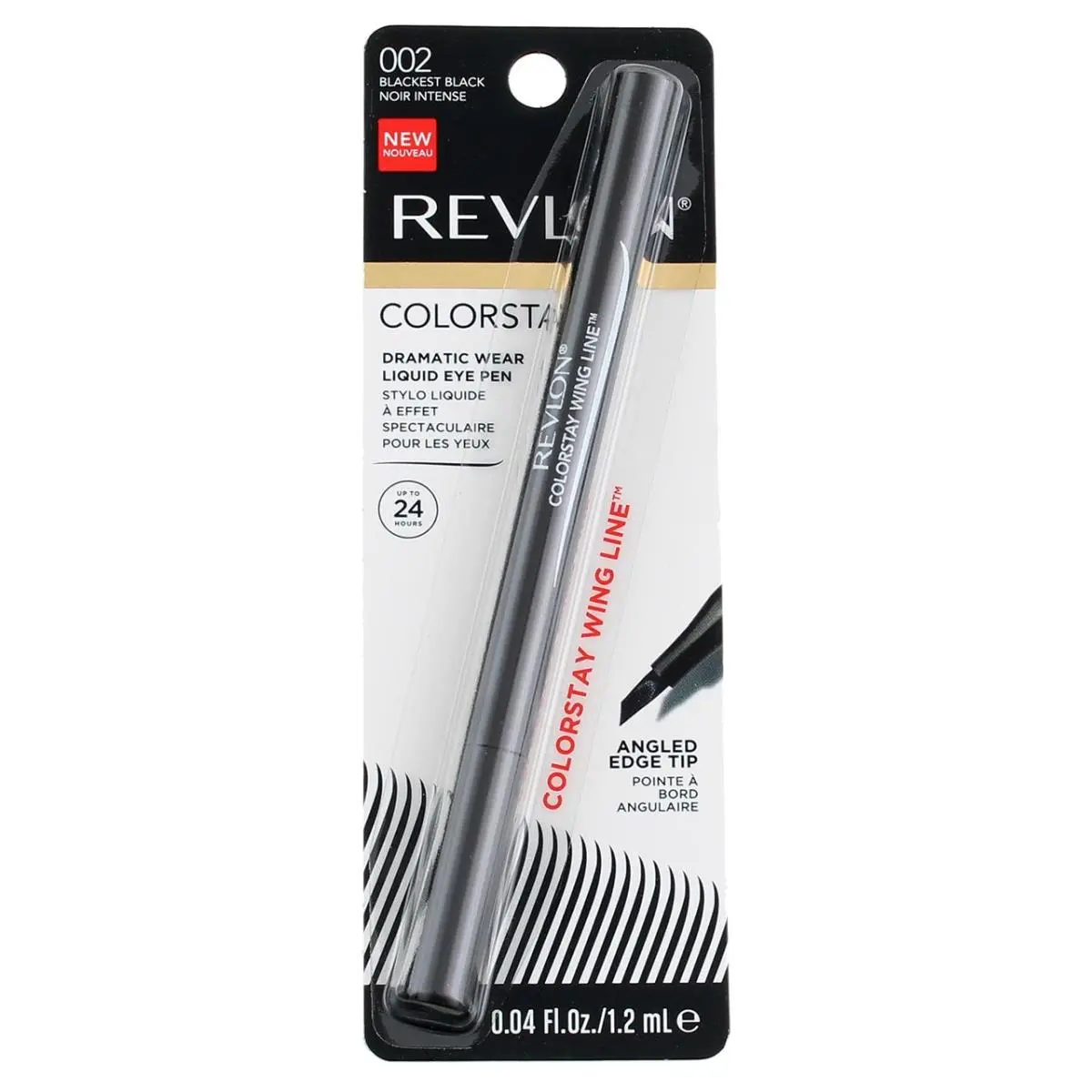 4 Pack Revlon Colorstay Liquid Eyeliner Pen Angled Edge Tip Blackest Black