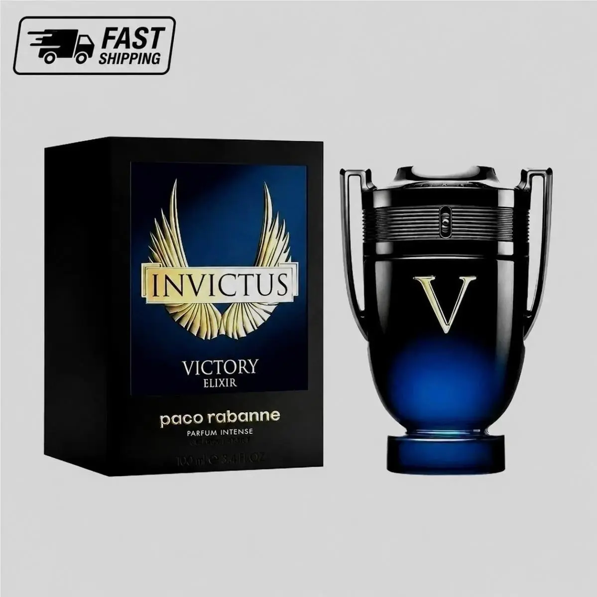 Invictus Victory Elixir by Paco Rabanne 3.4 oz Parfum Intense
