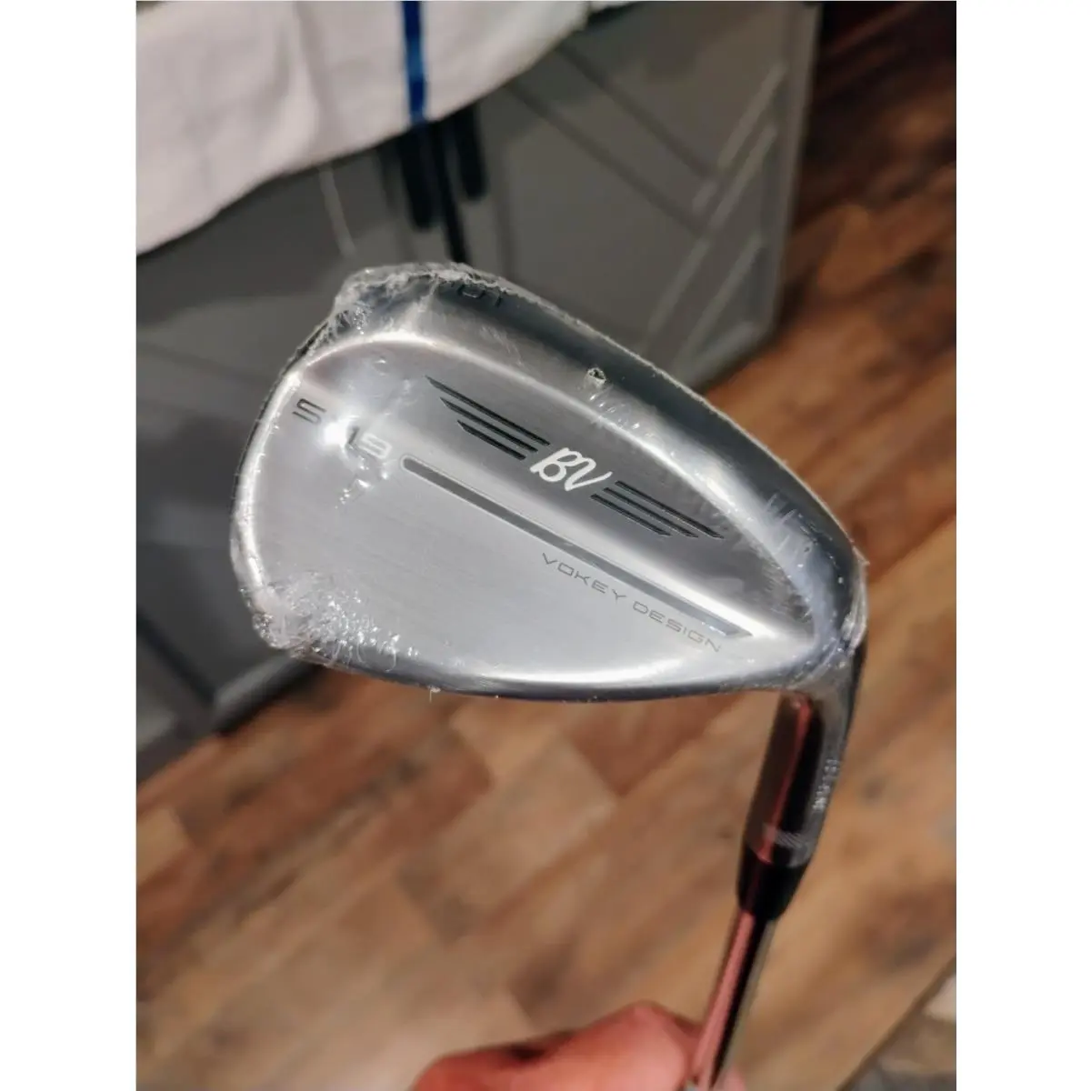 Titleist Vokey Chrome SM9 56° Sand Wedge – 56.10 S Grind – Wedge Flex