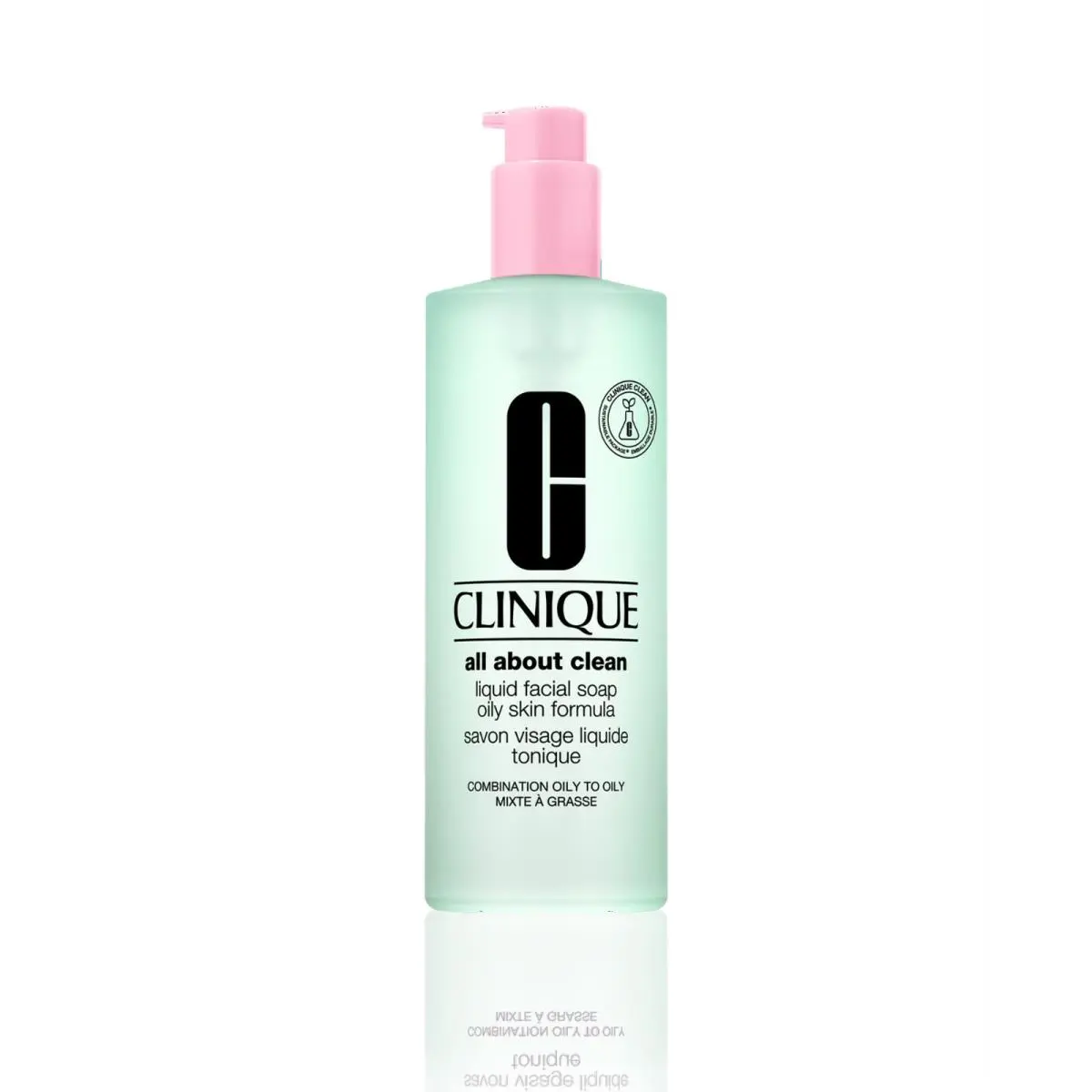 Clinique All About Clean Liquid Facial Soap Oily Skin Formula 13.5 Fl. oz