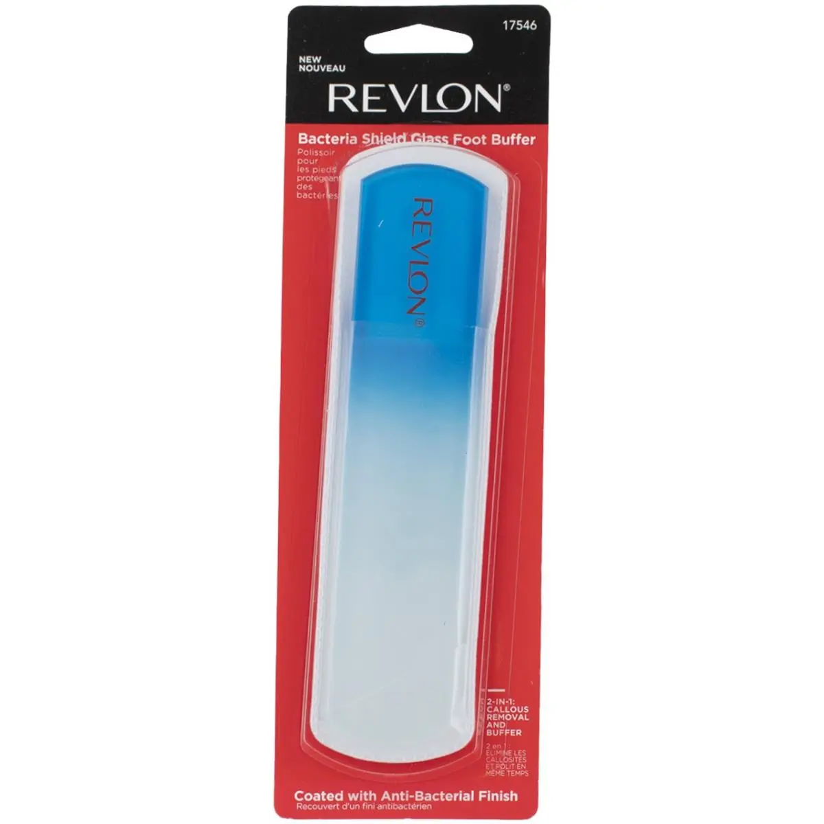 5 Pack Revlon Glass Glass Foot Buffer