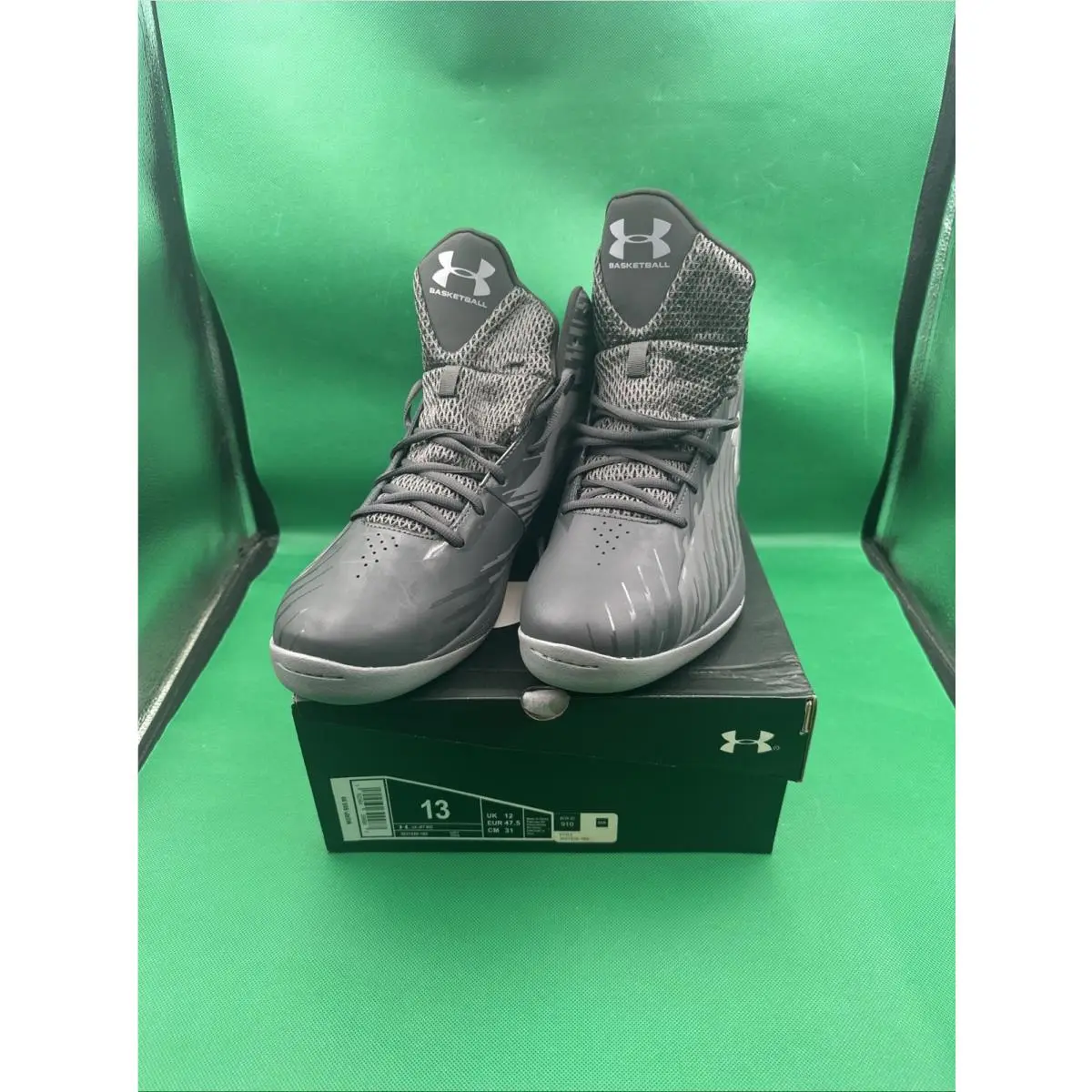 Under Armour Mens 13 Jet Mid Gray 3021929-100