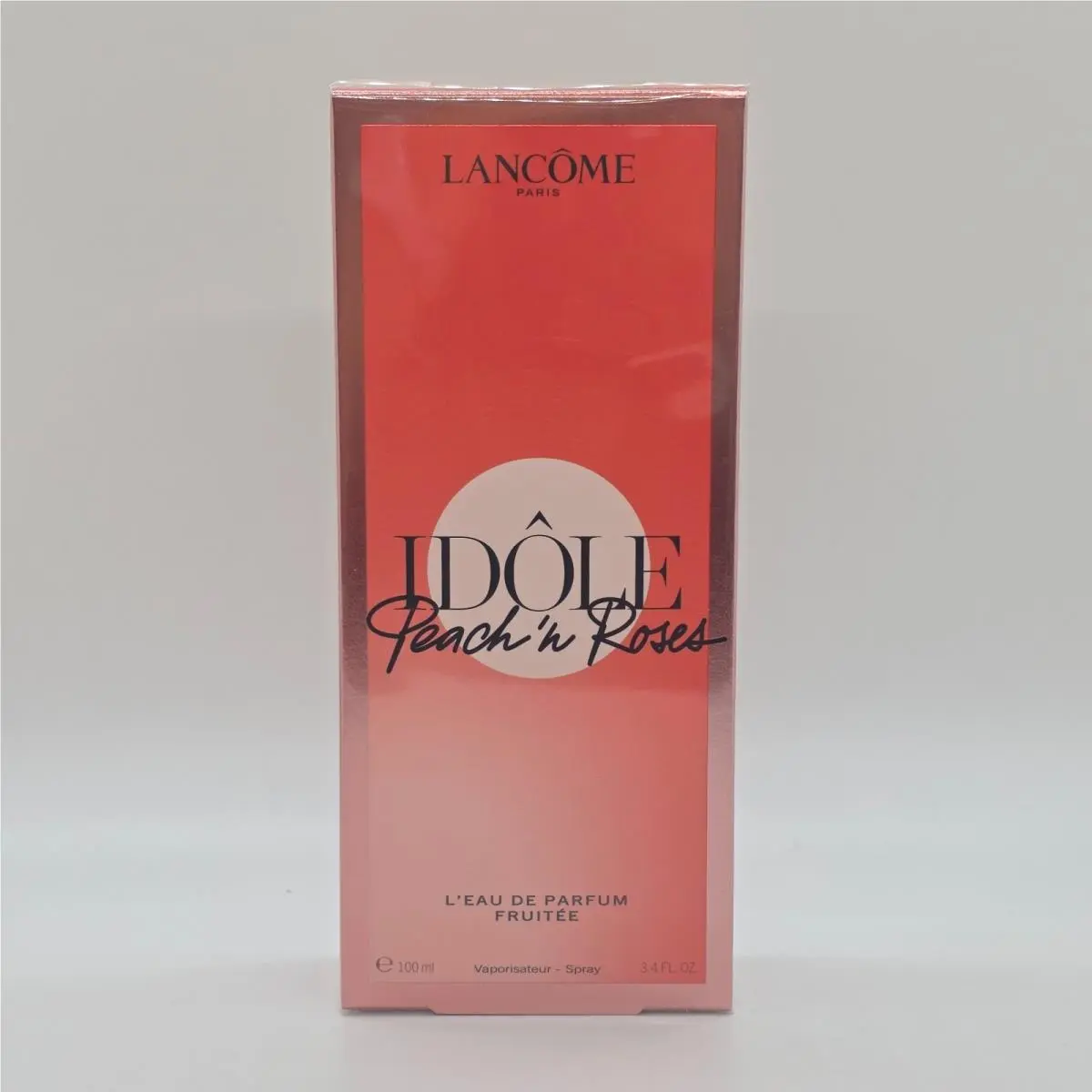 Lancome Idole Peaches N Roses 3.3/3.4 oz Eau De Parfum Fruitee 100 ml Spray