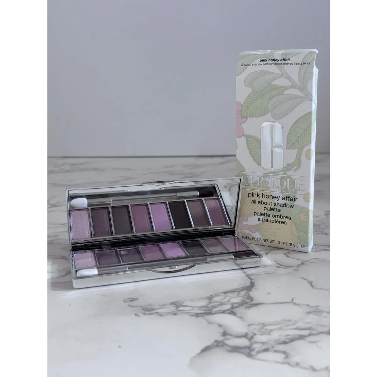 Clinique Pink Honey Affair All About Shadow Eye Palette 8 Shades