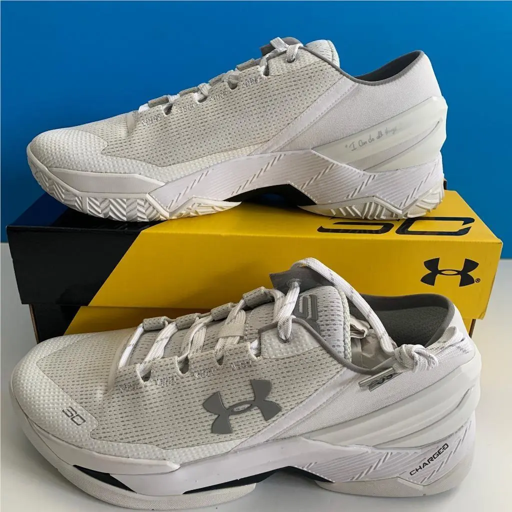 Under Armour shoes - Under Armour Curry 2 - Curry - White, Manufacturer: white (UPC: 889819078680) 2