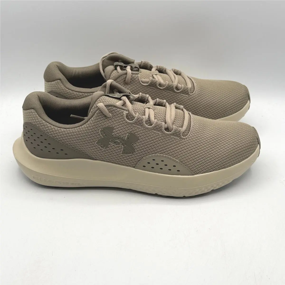 Under Armour Charged Surge 4 Shoes Men Size 13 Brown Running 3027000-203