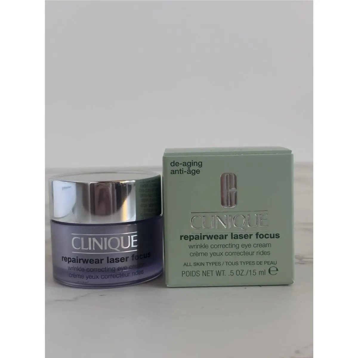 Repairwear Laser Focus Wrinkle Correcting Eye Cream 0.5 oz/15 ml by Clinique