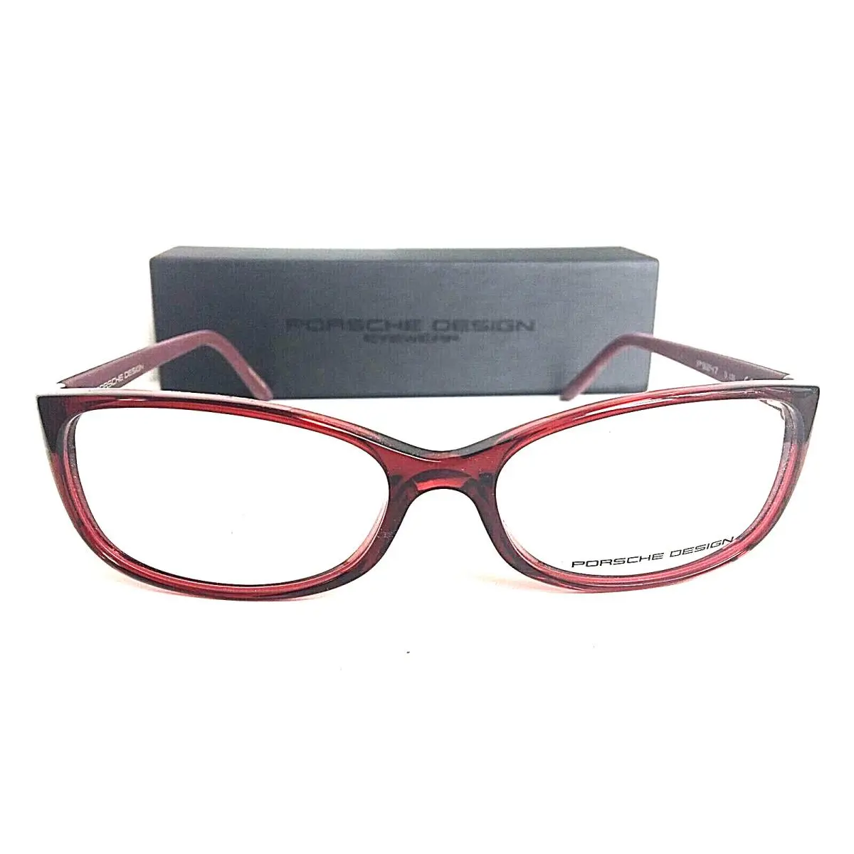 Porsche Design P 8247 D 55mm Rx Burgundy Women`s Eyeglasses Frame Italy