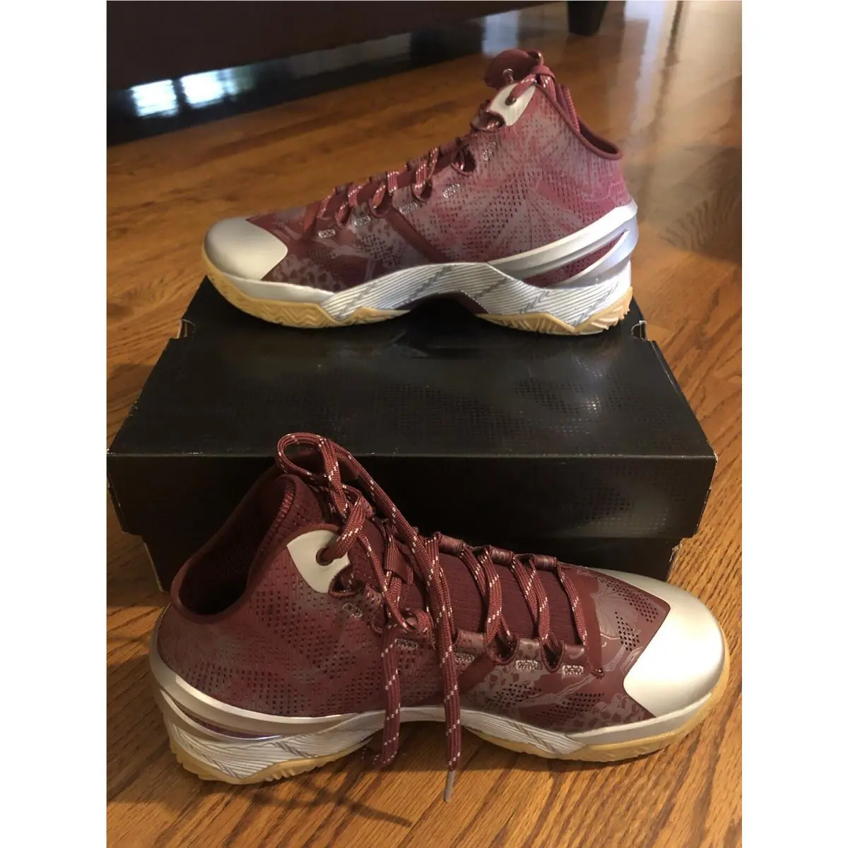 Under Armour shoes - Curry 2 Retro - Curry Retro - 3026052601 - Red 0
