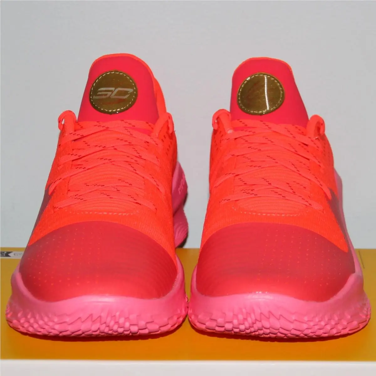 Under Armour shoes - Under Armour Curry 4 Low FloTro - 3026620-600 - Red (UPC: 196883810338) 2
