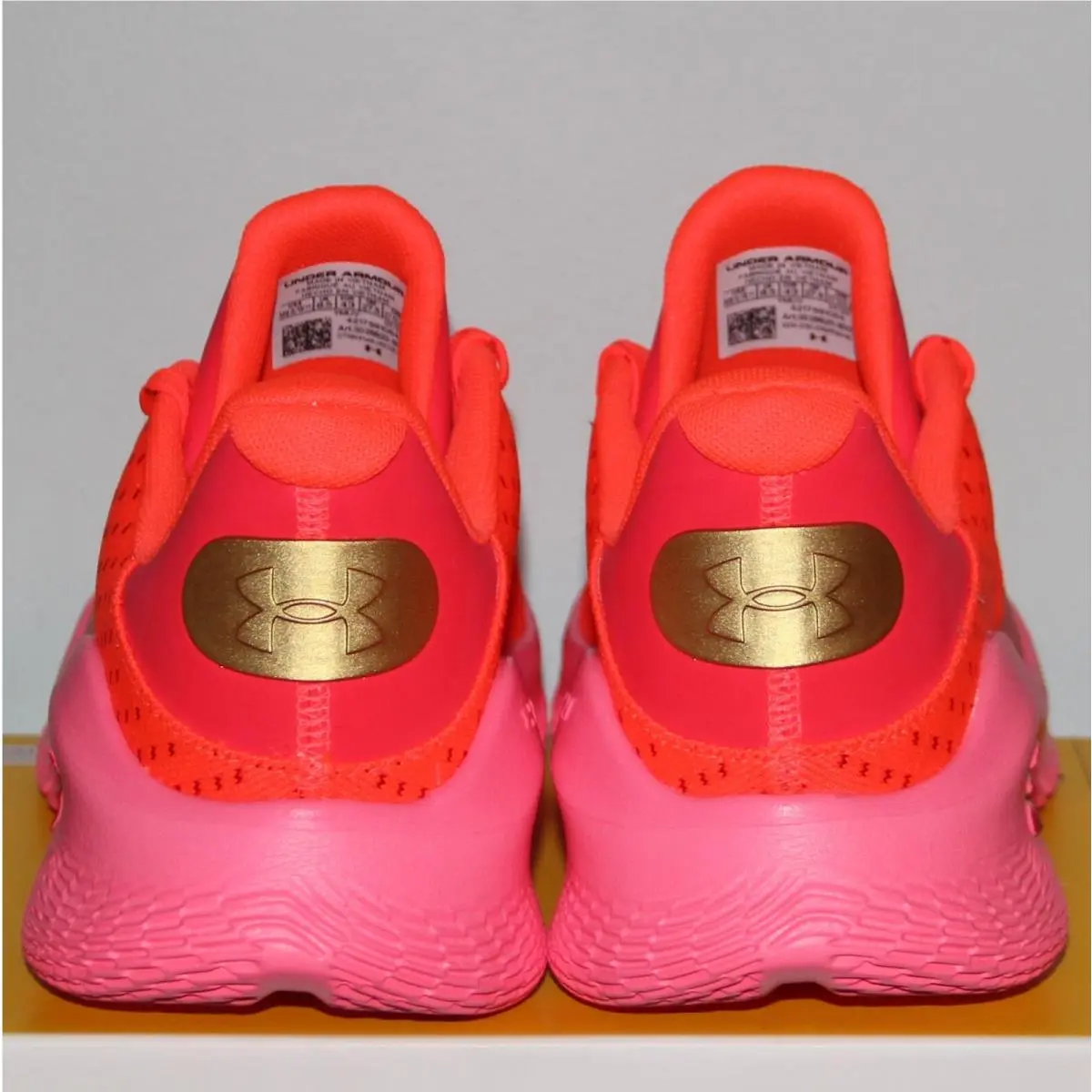 Under Armour shoes - Under Armour Curry 4 Low FloTro - 3026620-600 - Red (UPC: 196883810338) 3