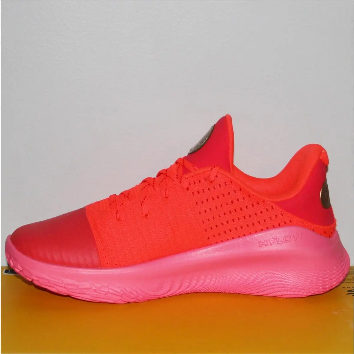 Under Armour shoes - Under Armour Curry 4 Low FloTro - 3026620-600 - Red (UPC: 196883810338) 1