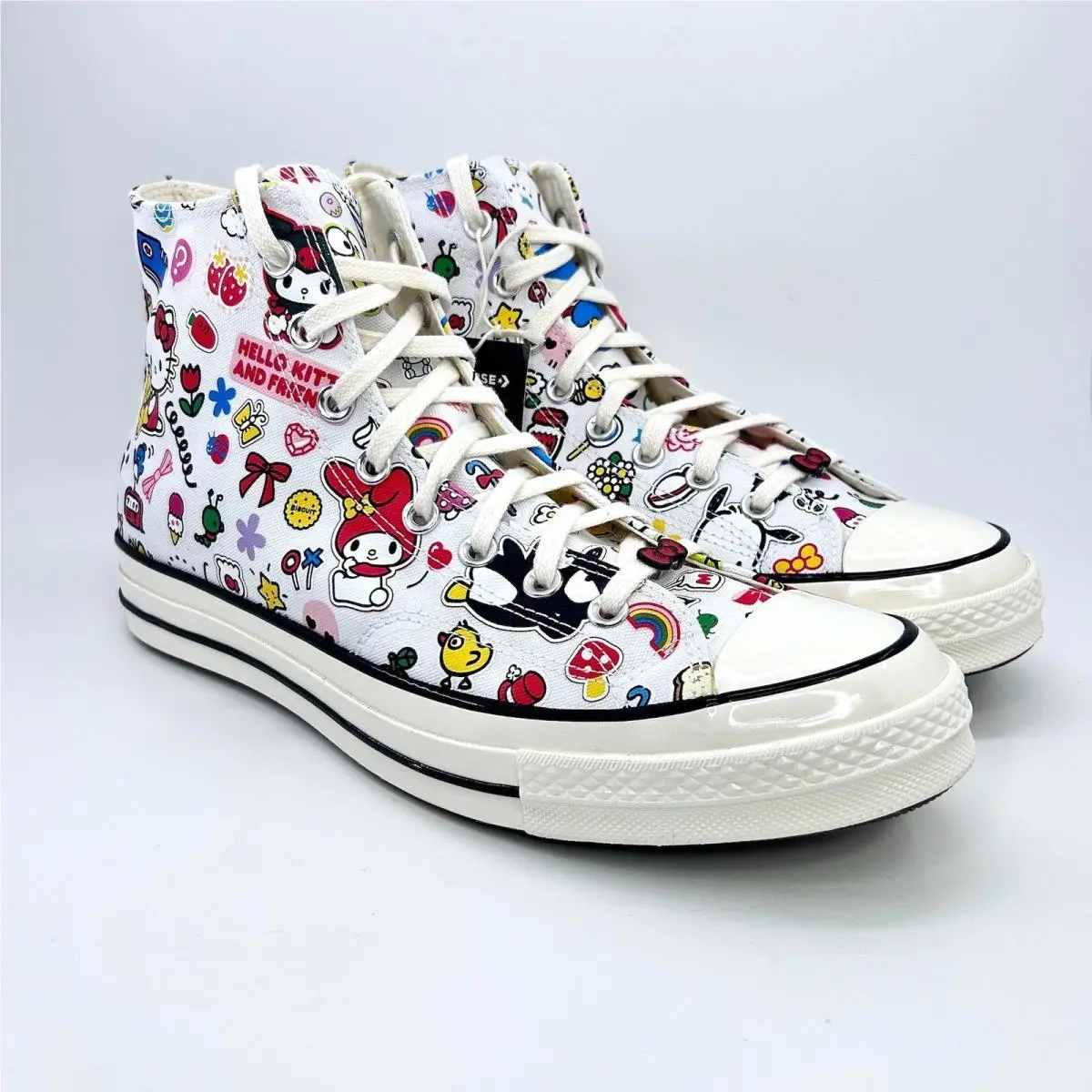 Converse x Hello Kitty Friends Chuck 70 Stickers M11.5 W13.5 High Top A17696C
