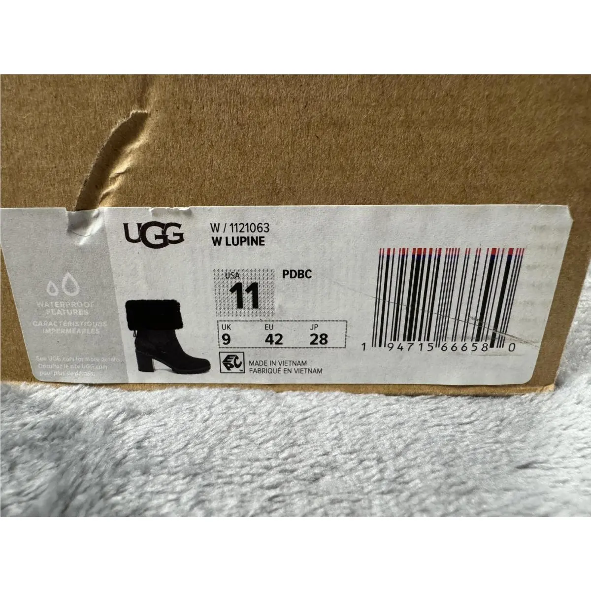 UGG shoes - UGG LUPINE BOOT - LUPINE BOOT - Black 0