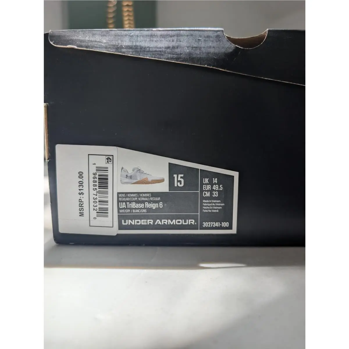 Under Armour shoes - Under Armour TriBase Reign 6 - 3027341-100 - White 2