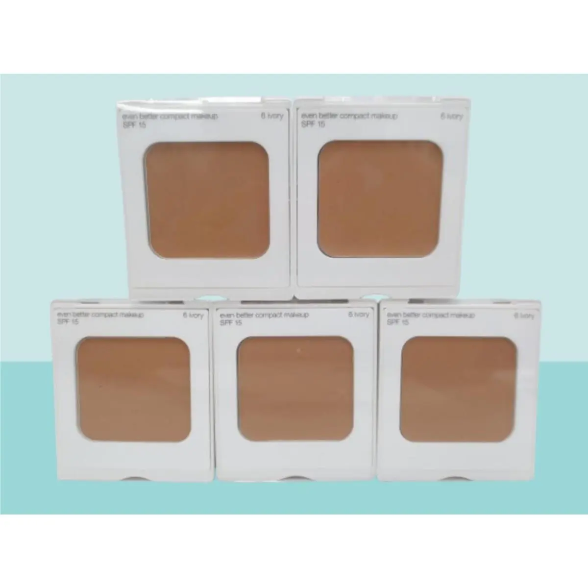 Clinique Even Better Compact Makeup Spf 15 6 Ivory - Blister Pack 5PCS