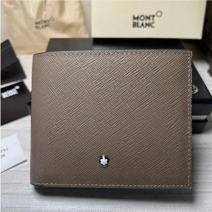 Bifold Brieftasche 6CC Wallet Mastic Leather 6 Card Slots Bifold MB by Montblanc