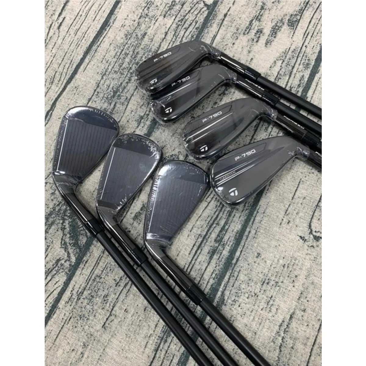Taylormade P790 Black Pvd Iron Set 4-PW - Factory Wrapped DG S300