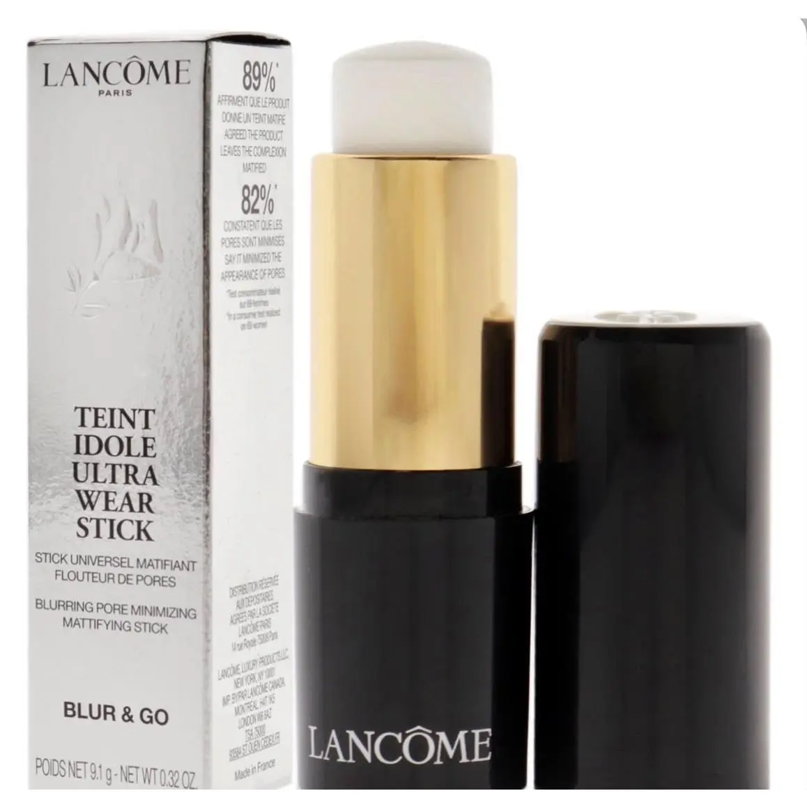 Lancome Teint Idole Ultra Wear Stick Blur Go 9.1g / 0.32oz-NIB Imperfect Box