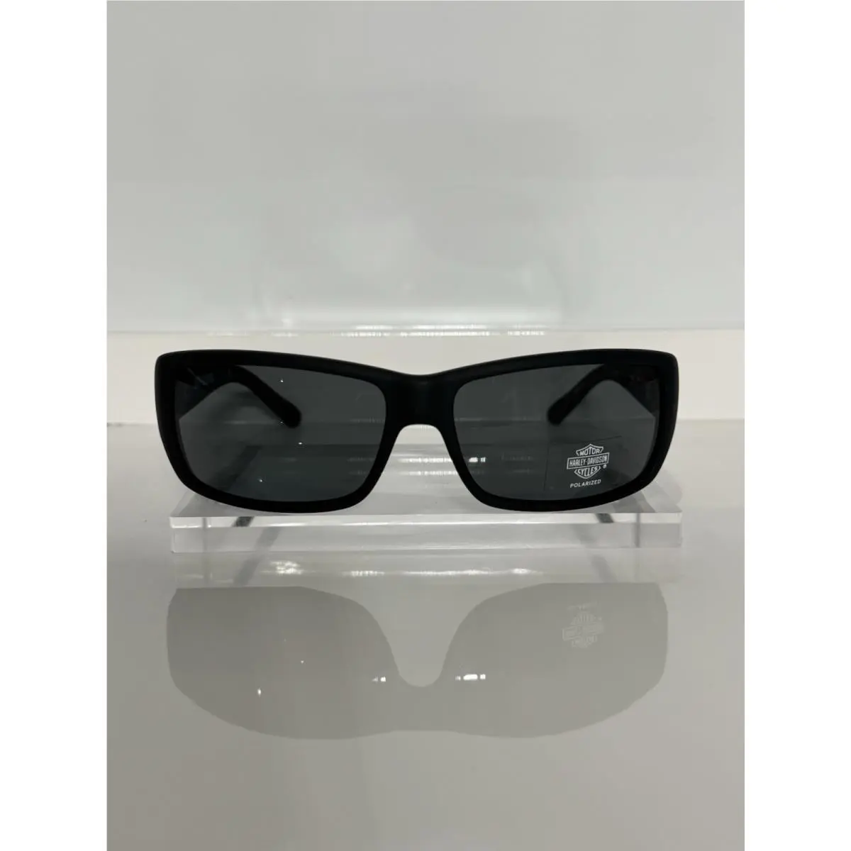 Harley Davidson Biker HD0860X 02D Matte Black Wraparound Polarized Sunglasses