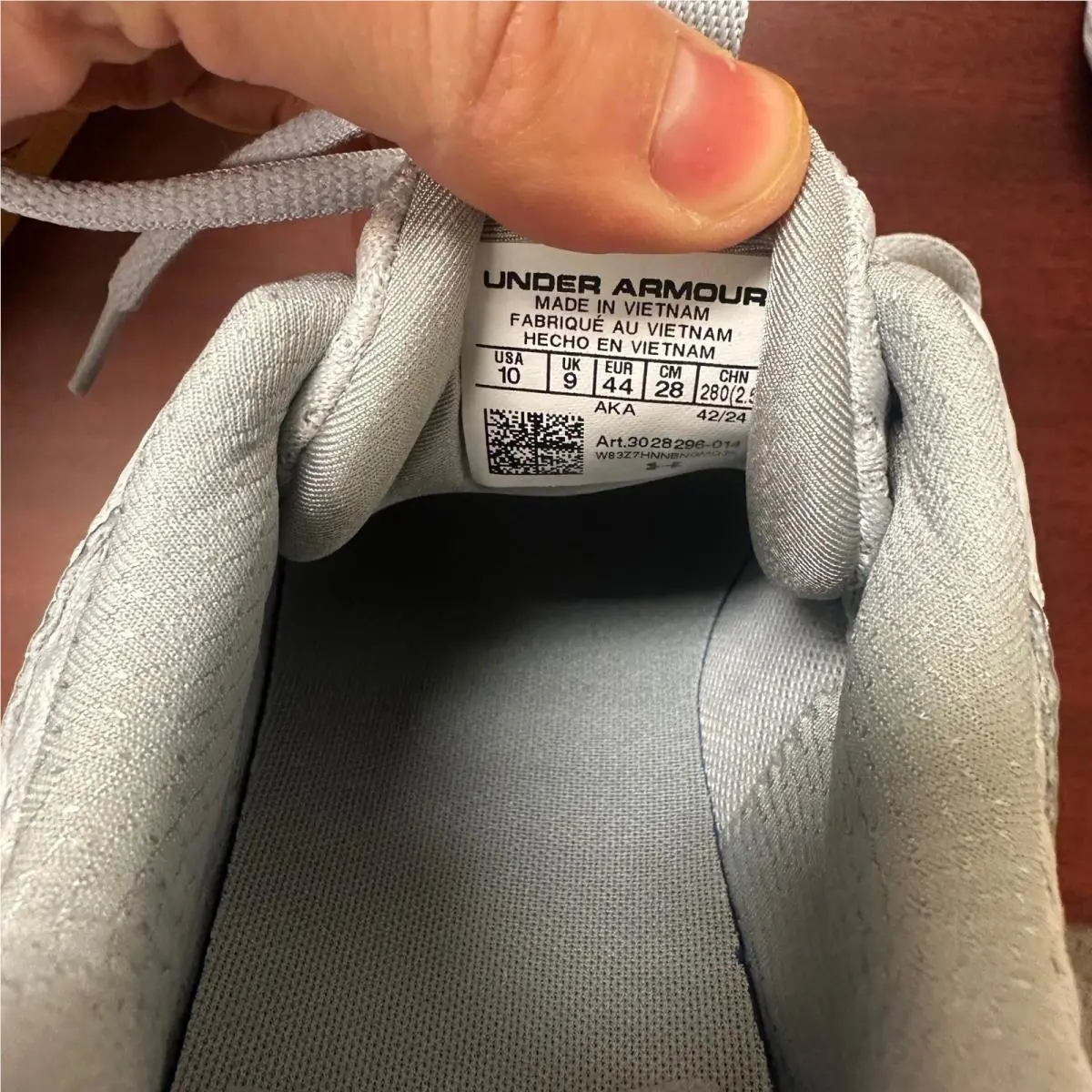Under Armour shoes - UA Project Rock BSR 5 - Gray 10