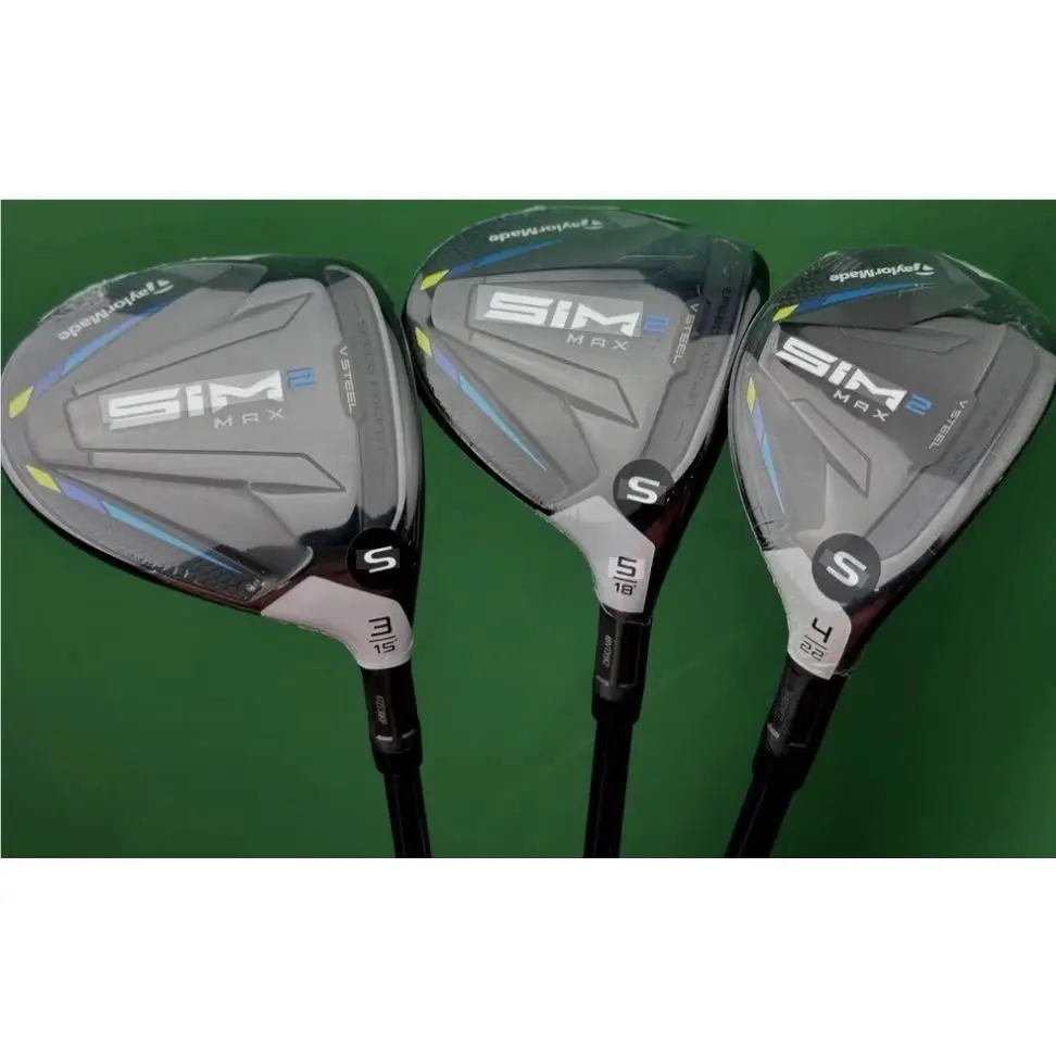Taylormade SIM2 Max Fairway Wood / Hybrid Set 3W 15 5W 18 4H 22 Stiff