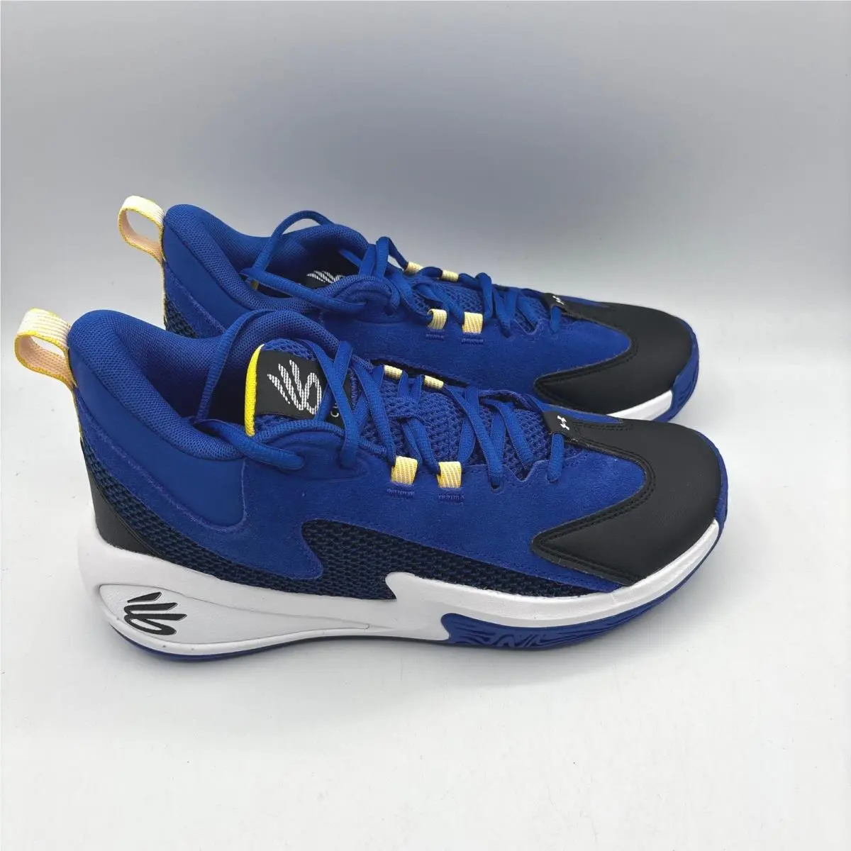 Under Armour Curry 3Z25 Sde Basketball Shoes Mens 8 Blue White Black 6000750-400