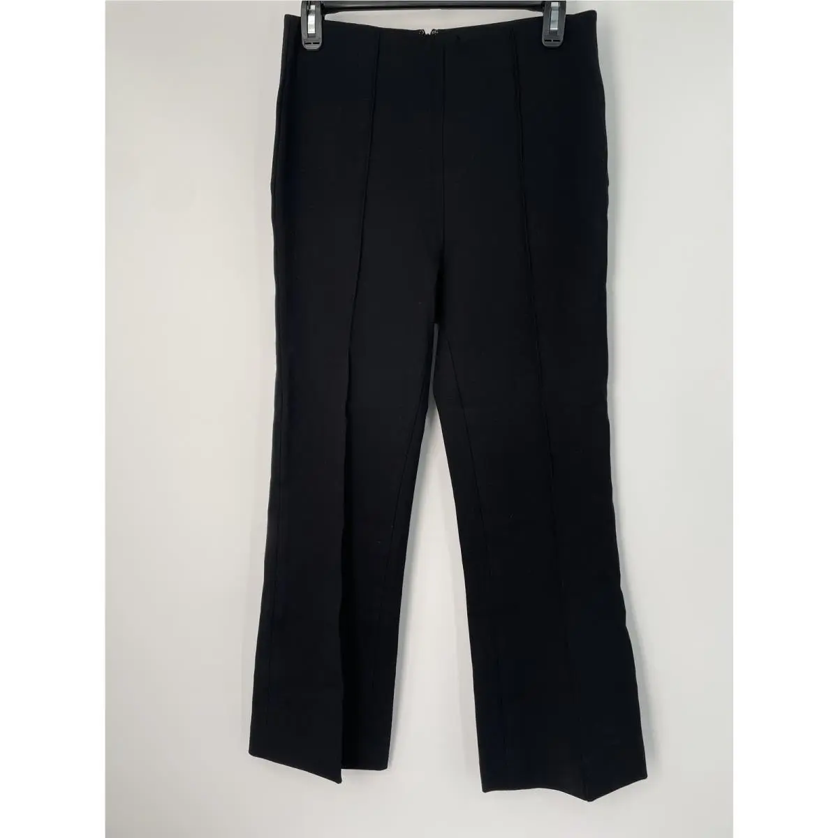 Rag Bone Womens Pants Black Size S Irina Kick Flared Leg Stretch Knit Ankle