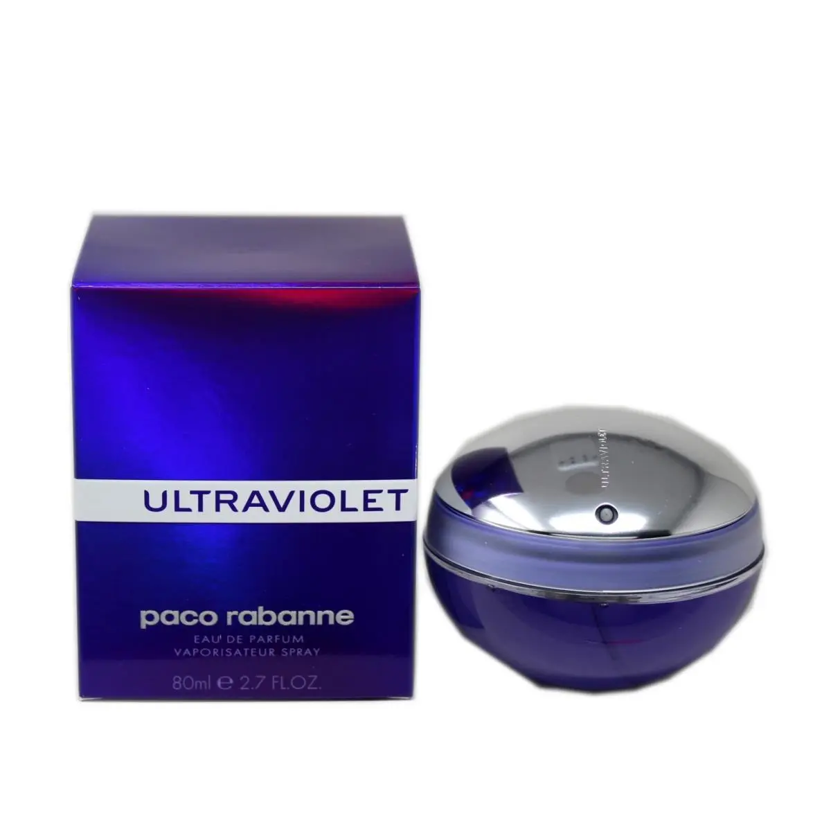 Ultraviolet Eau DE Parfum Spray 80 ML/2.7 Fl.oz by Paco Rabanne
