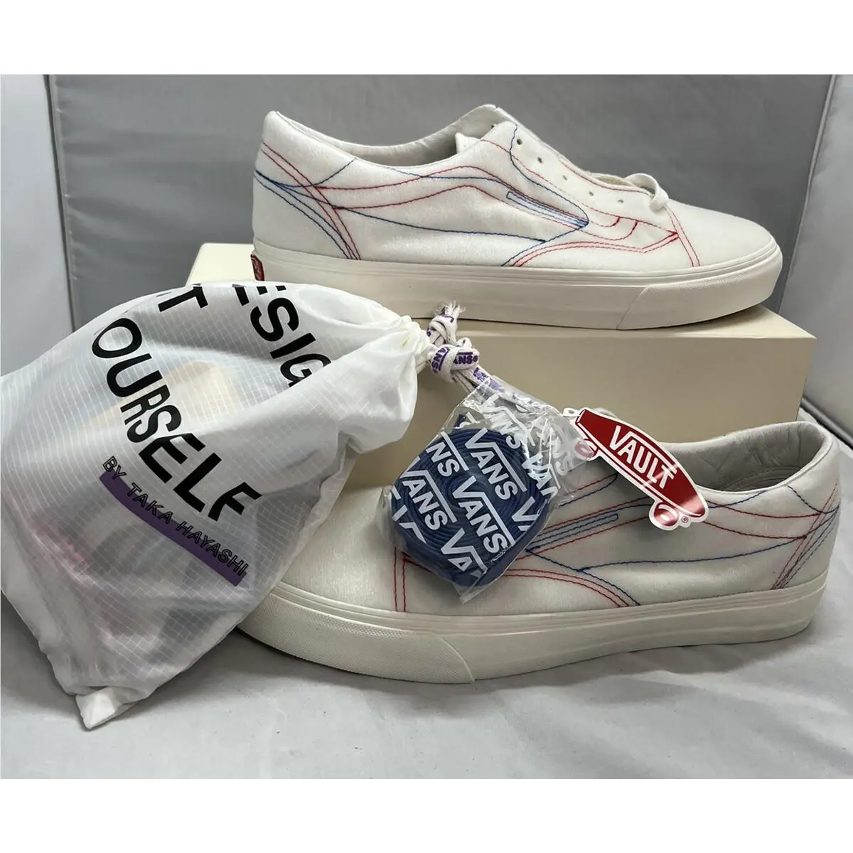 Vans Vault x Taka Hayashi Diy Low Vlt LX “design It Yourself” Men’s SZ 13