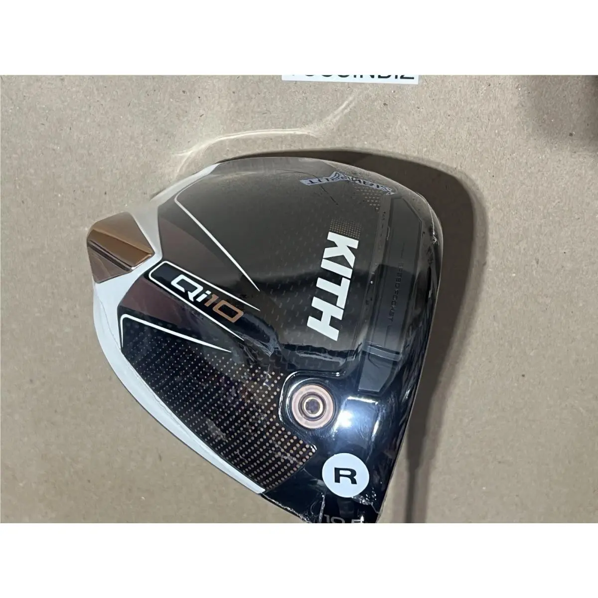Taylormade X Kith Qi10 Driver 10.5 Loft R Flex Ventus Shaft Black