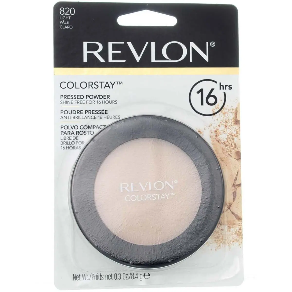 6 Pack  Colorstay Pressed Powder Light 820 0.3 oz by Revlon