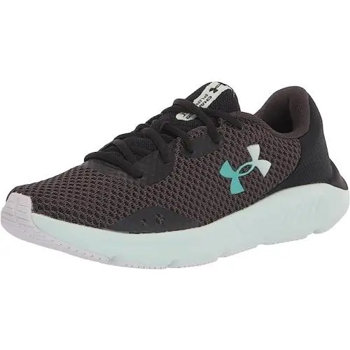 Women`s Charged Pursuit 3 Gray Size 9 Running Shoes by Under Armour