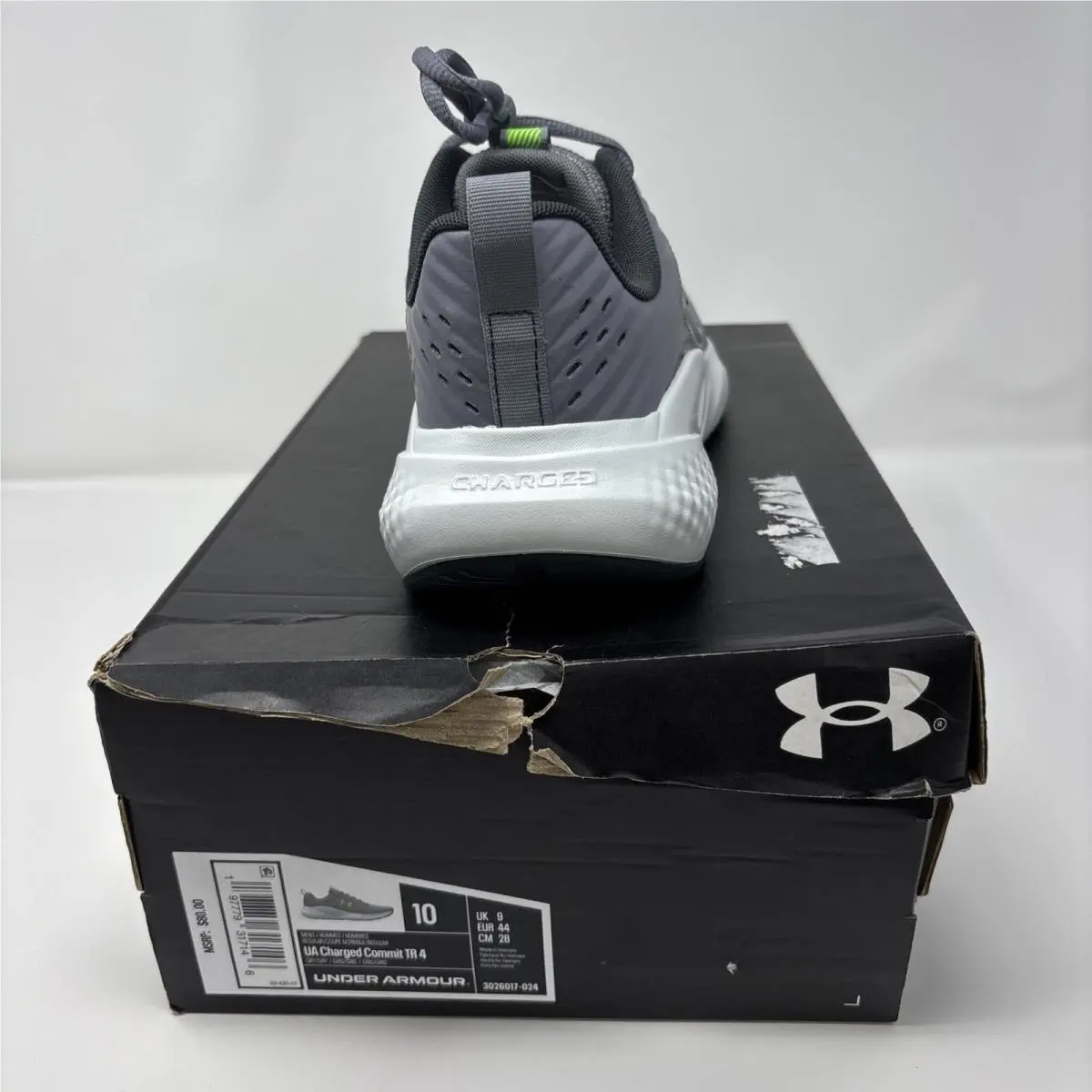 Under Armour shoes - Under Armour Charged Commit - Charged Commit - Gray 0