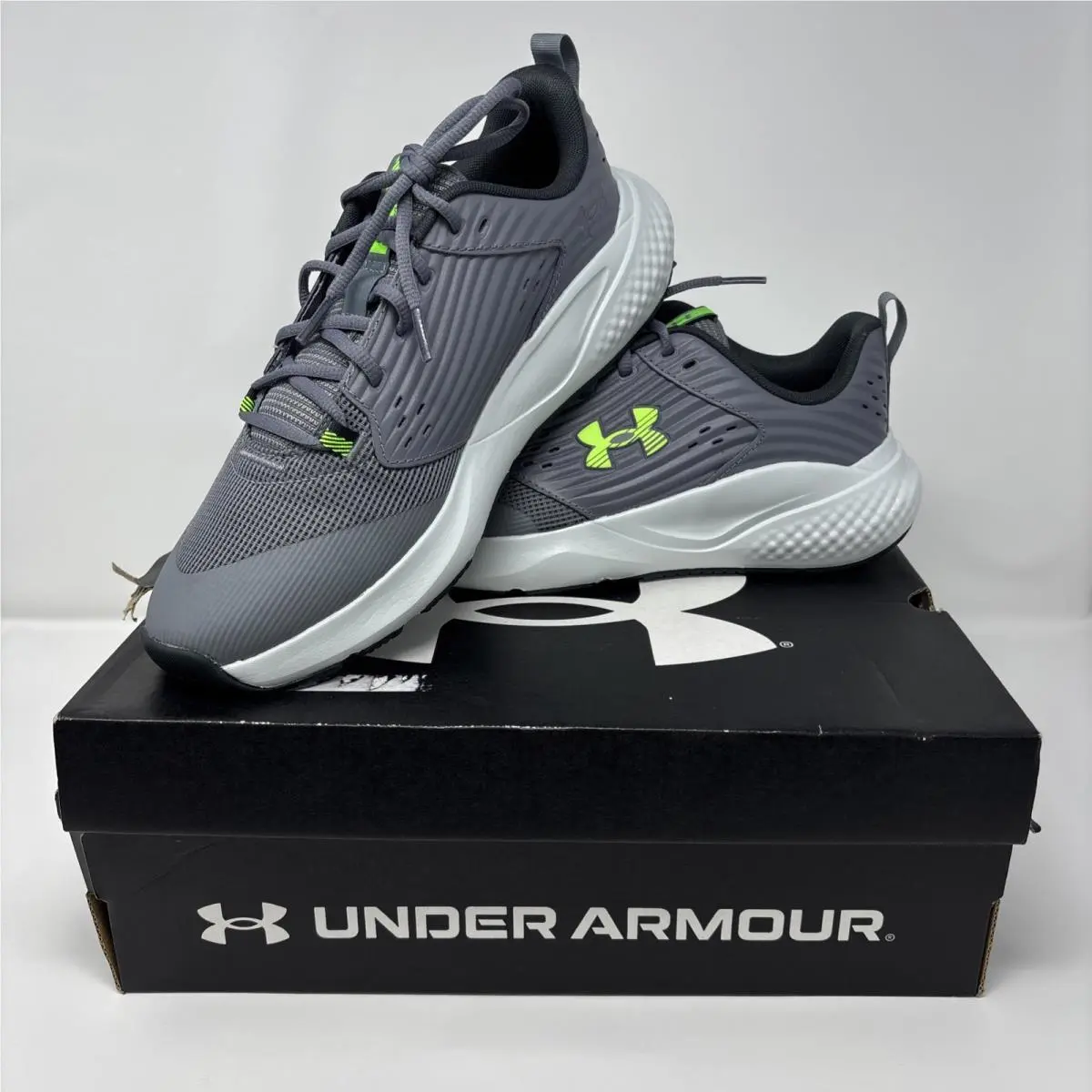 Under Armour shoes - Under Armour Charged Commit - Charged Commit - Gray 6