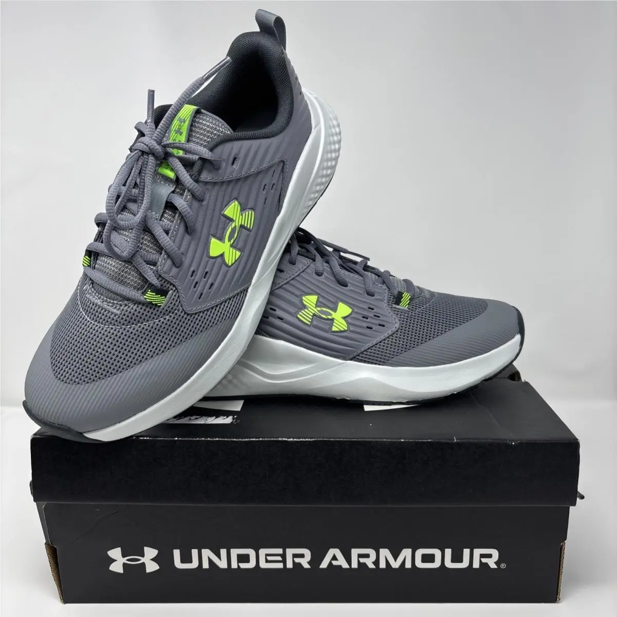 Under Armour shoes - Under Armour Charged Commit - Charged Commit - Gray 7