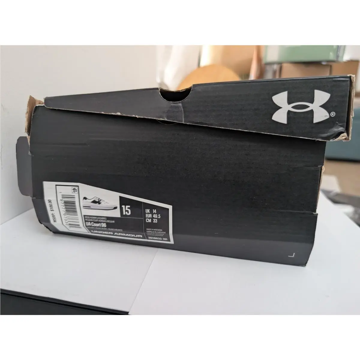 Under Armour shoes - Under Armour Court 96 - Court - 3028633-101 - White 4