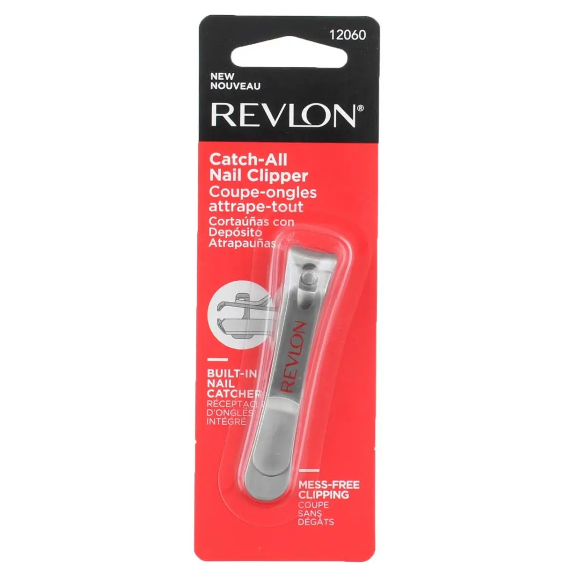 6 Pack Revlon Catch-all Catch-all Nail Clipper