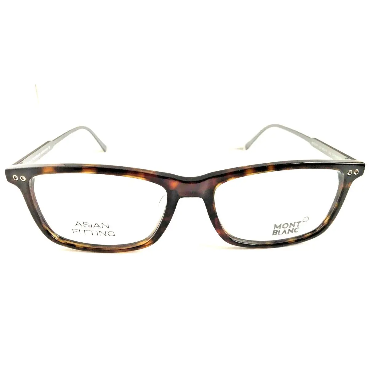 Montblanc MB 615-F 052 55mm Asian Fitting Men`s Eyeglasses Frame Italy