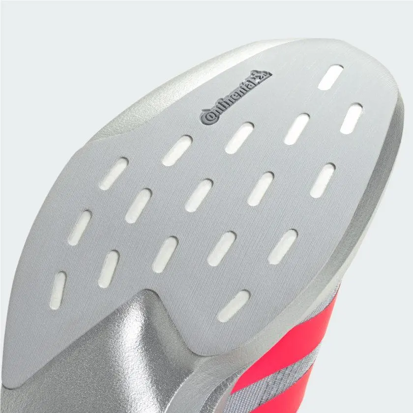 Adidas shoes - Silver Metallic / Lucid Red / Iron Metal 5