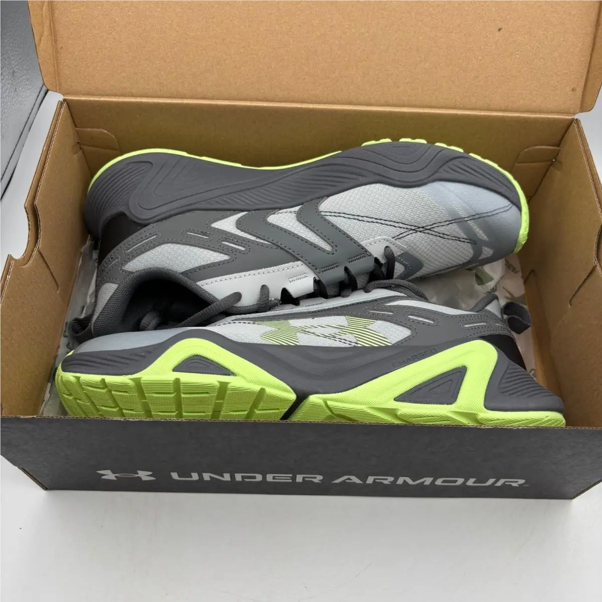 Under Armour shoes - Under Armour Charged Commit TR 5 - Gray 4