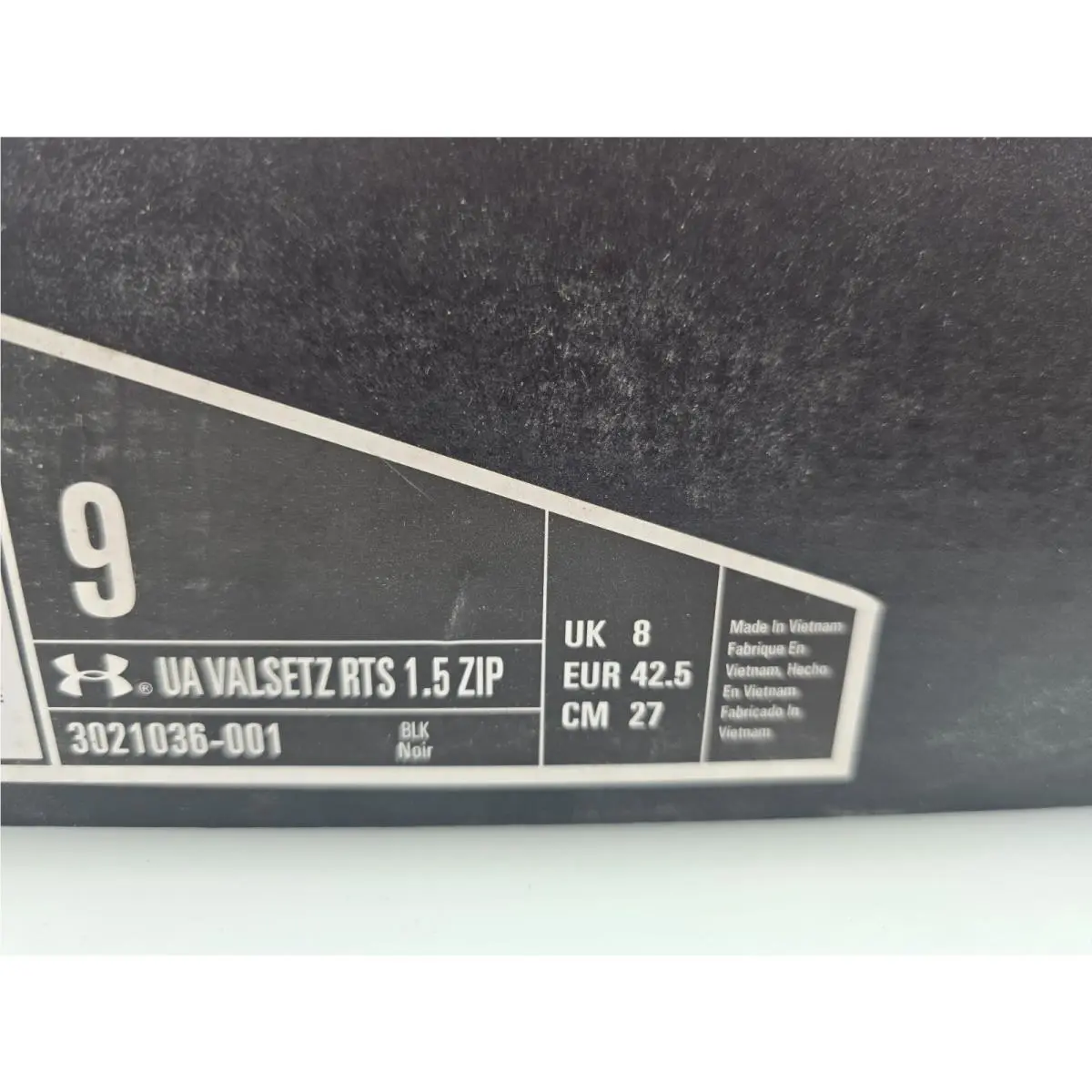 Under Armour shoes - UA Valsetz RTS 1.5 - Valsetz RTS - Black 1