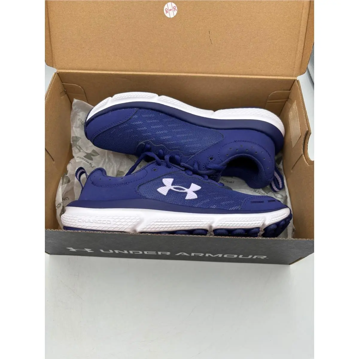 Under Armour shoes - Under Armour Charged Assert 10 - Blue 4
