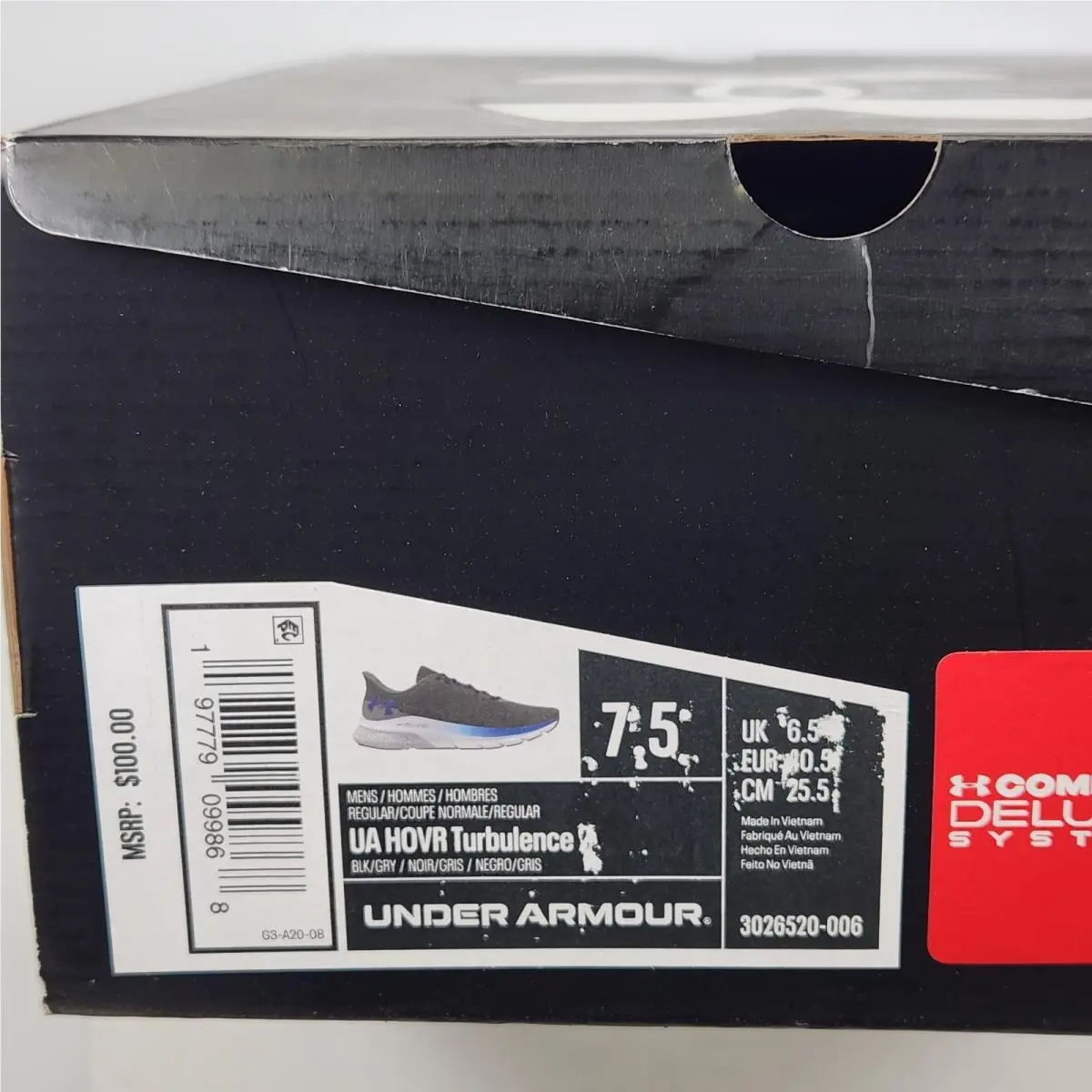 Under Armour shoes - Under Armour HOVR Turbulence - HOVR Turbulence - Black 6