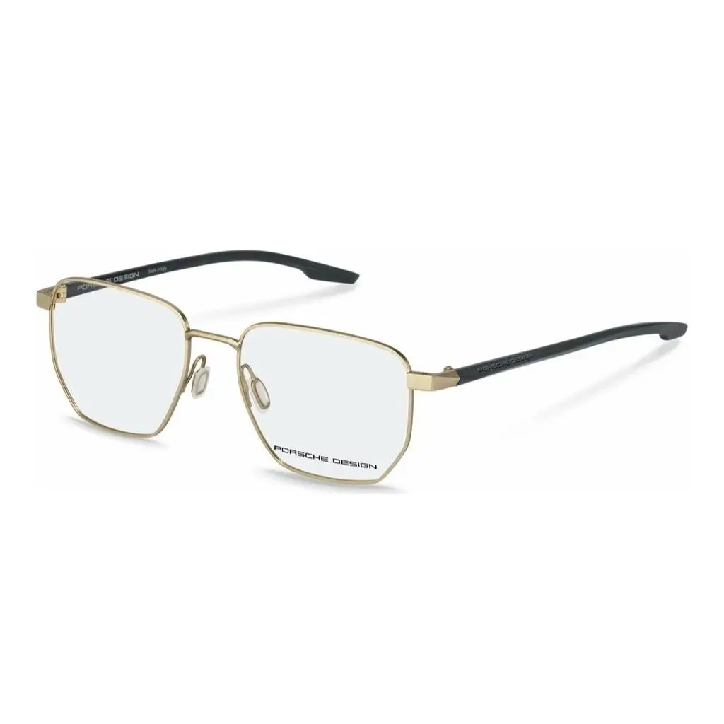 Porsche Design Men`s 55mm Silver with Black Parts Eyeglasses P8770-55D000
