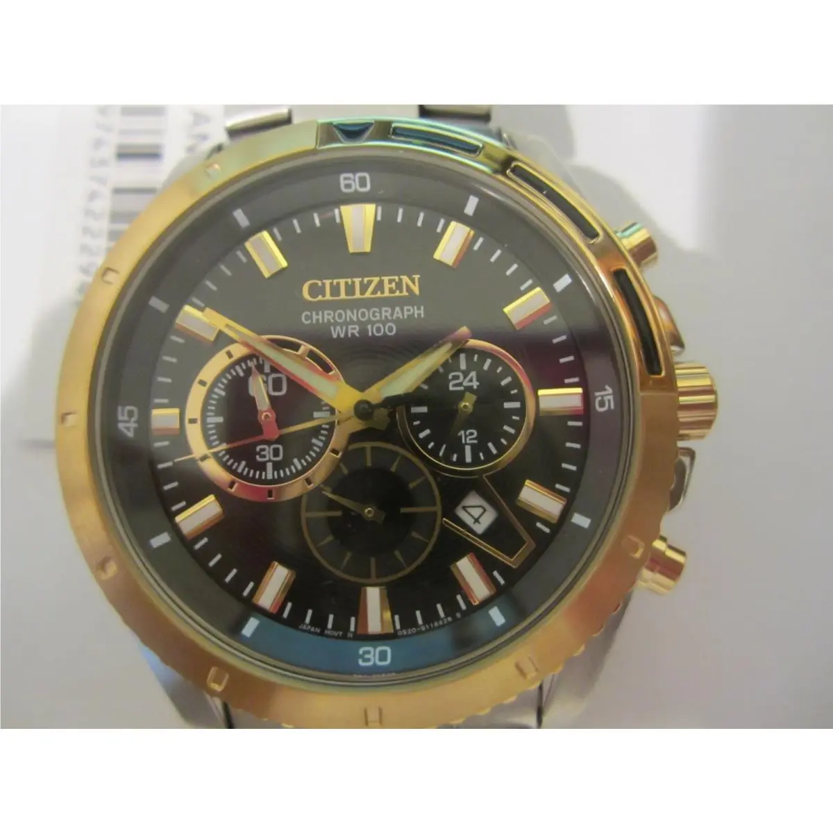 Men`s Watch Chrono All S/s Two Tone Japan AN8014-54E by Citizen