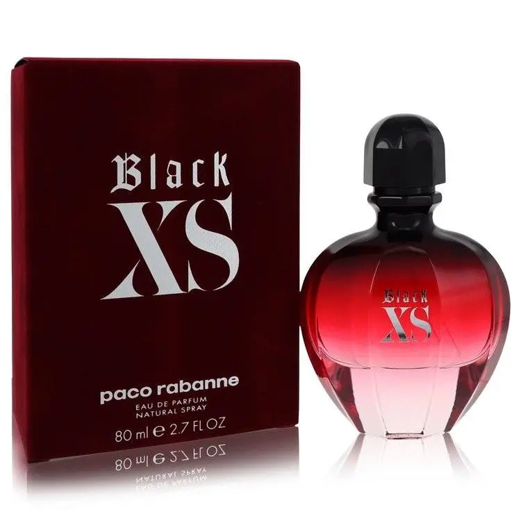 Black XS Edp Spray 2.7 oz 80ml For Women Floral Fruity Fragrance by Paco Rabanne
